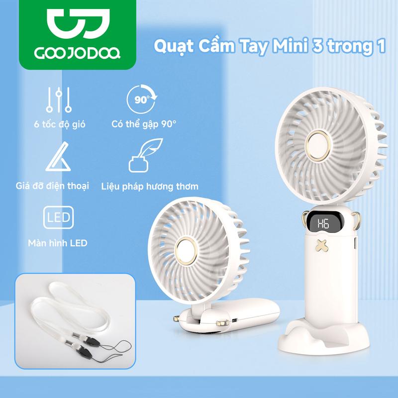 [GOOJODOQ*KOC/KOL] QUẠT CẦM TAY MINI 3 TRONG 1 SIÊU TIỆN LỢI Led Phụ Kiện Usb