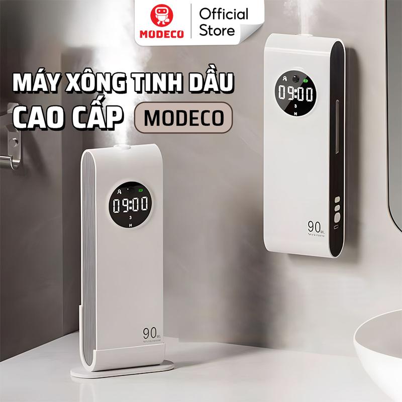 Máy Xông Tinh Dầu Cao Cấp Modeco 2024 - 6 Chế Độ Tự Động Khuếch Tán Phun Sương Thơm Phòng Ngủ Phòng Khách Nhà Vệ Sinh