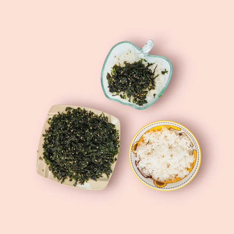 Rong Canxi nhà Miho - Rong biển Sung Gyung Hàn Quốc, Rong biển vụn Rắc Cơm, Bổ sung Dinh dưỡng Cần thiết cho Bé 2