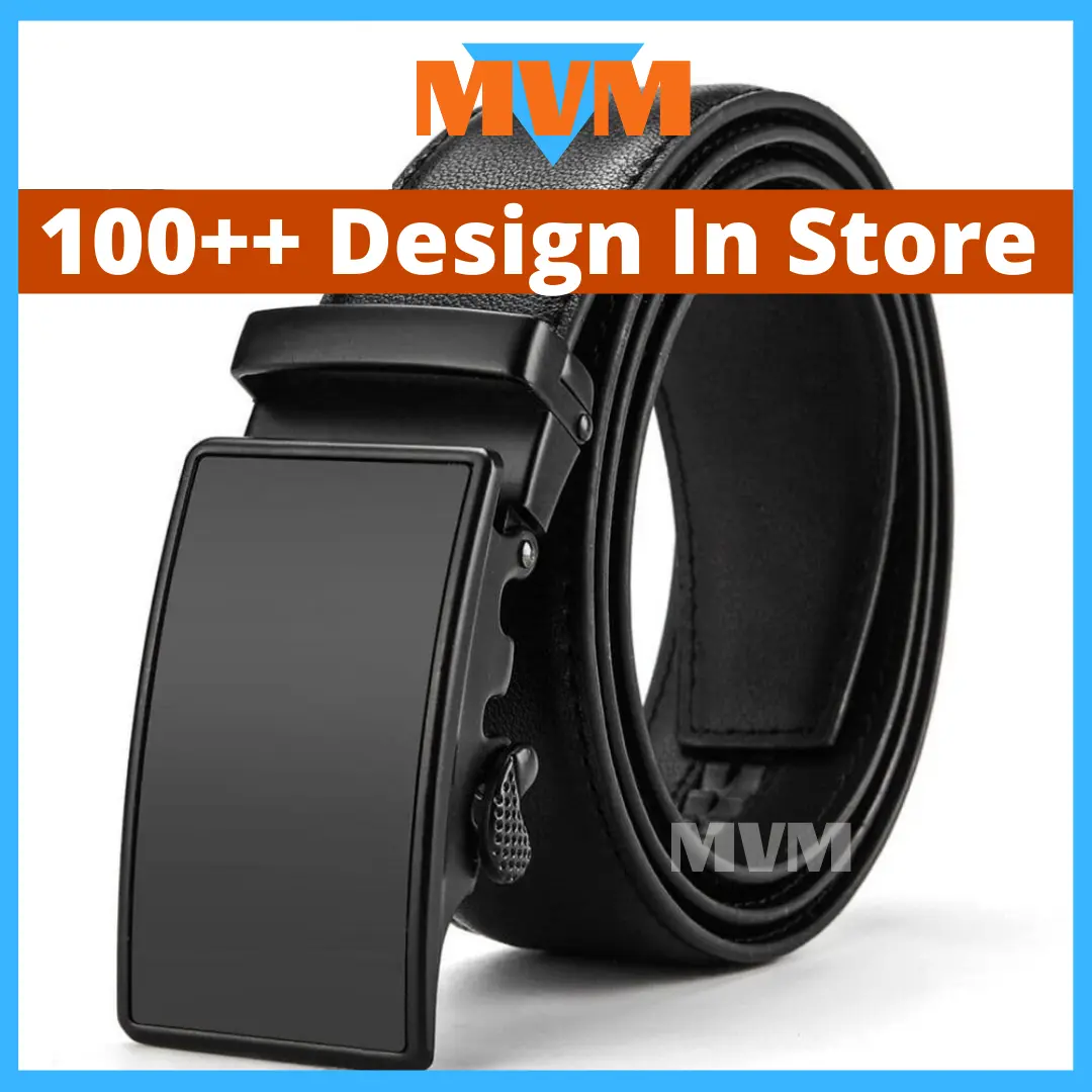 [Malaysia Stock] Men's Leather Automatic Belt For Men Business Wear Gift Tali Pinggang Lelaki kulit