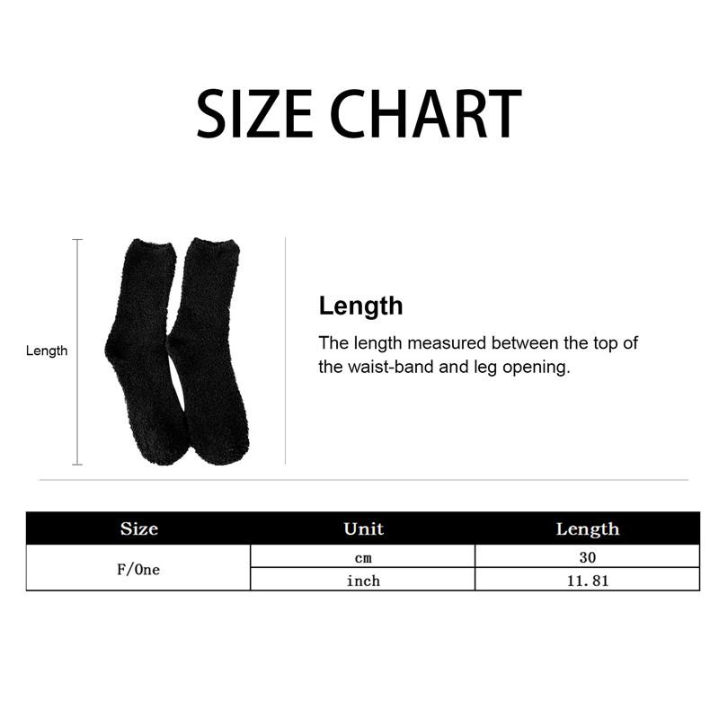 Product Introduction of Tất Len, Dành Cho Nam Và Nữ, Màu Trơn Cỡ Lớn, Chịu Lực, Thích Hợp Cho Mùa Đông, Tuyết, Giữ Nhiệt, Làm Bằng Cashmere, Tất Vòng Terry Dày 0