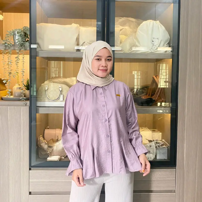 Diana Blouse - Blous Remaja Kekinian Polos Wanita 2