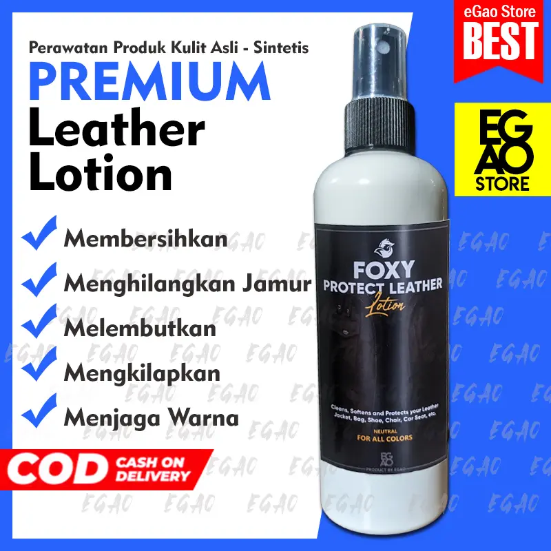 LEATHER CLEANER PEMBERSIH TAS JAKET SEPATU KULIT ASLI KULIT SINTETIS Shoe Shoes