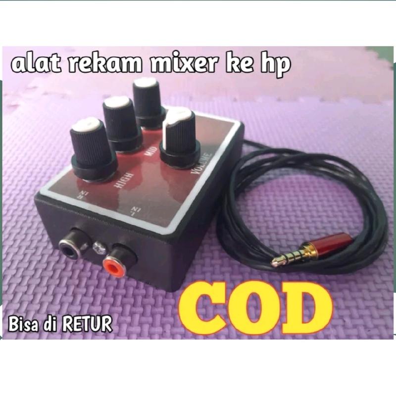 Alat Rekam dari Mixer Ke Hp plus Tone Control Pasif - Adiswara Musik 0