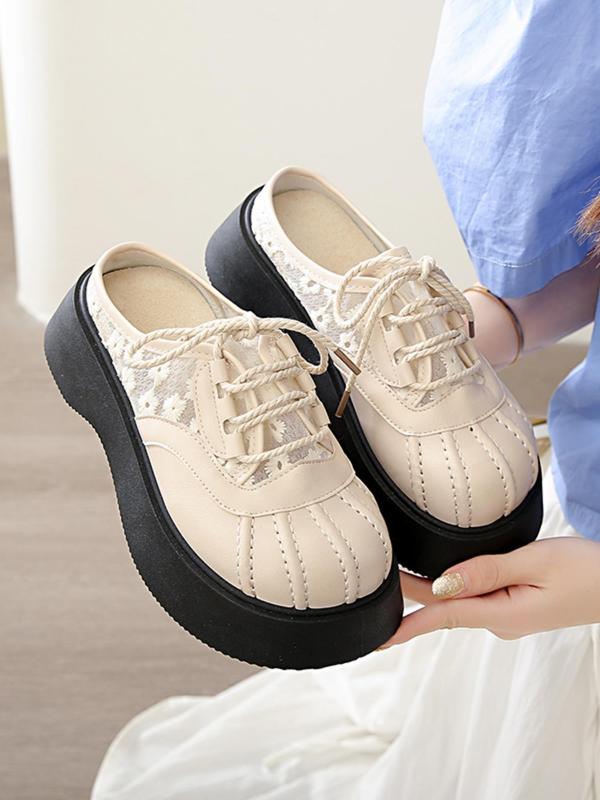 Women's Fashionable Solid Color Slides, Casual Comfortable Round Toe Slippers for Summer, Lightweight Breathable Shoes for Daily Wear, Girl 4