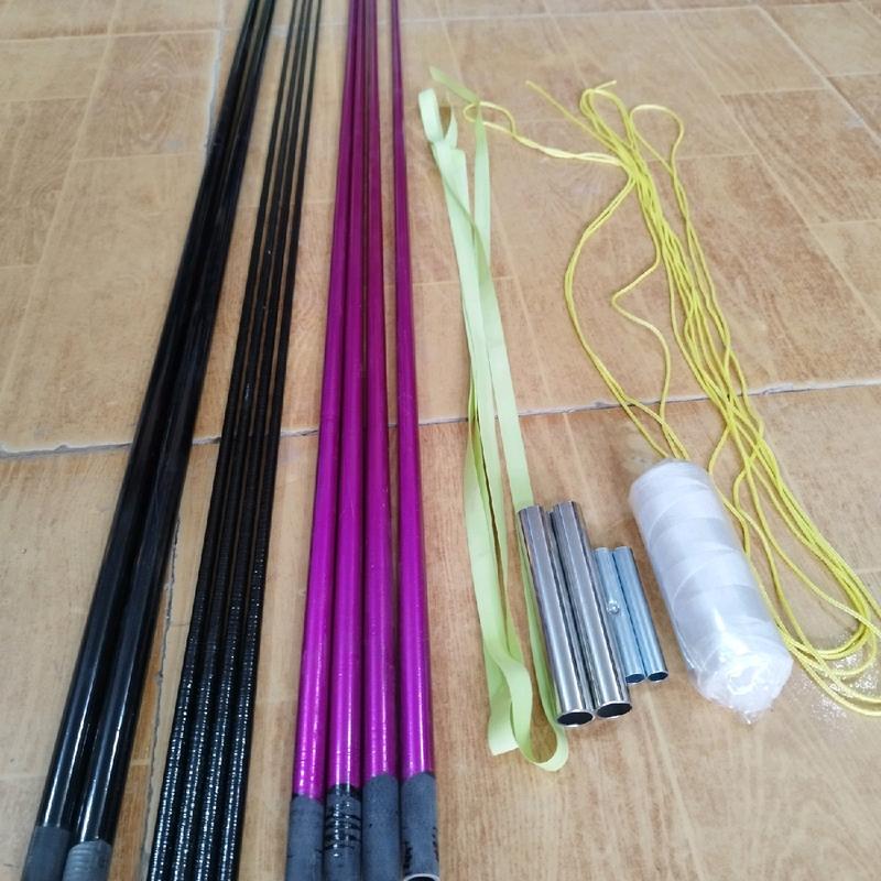 combo đủ bộ khung diều liền nối pass về tự làm giả rẻ, chất lượng tốt, chơi gió to. làm mẹ bồng con hoặc đuôi cá.đồ chơi diều sáo