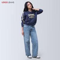 Gambar Logo Jeans Sweater Wanita Eira Navy 34446L1NA -  SM, Navy dari Logo Jeans Kota Bandung 3 Tokopedia