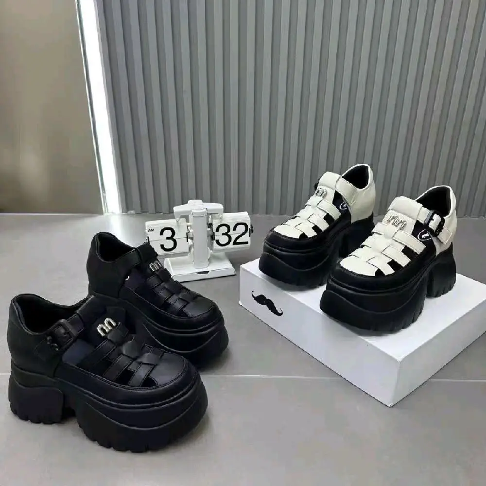 Dép sandal nữ mùa hè cao 9-10cm siêu nhẹ