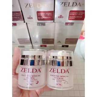 Kem dưỡng trắng da mờ nám, tàn nhang, đồi mồi.... ZELDA (30g) Dưỡng Ẩm Da Skincare Làm Đẹp Da