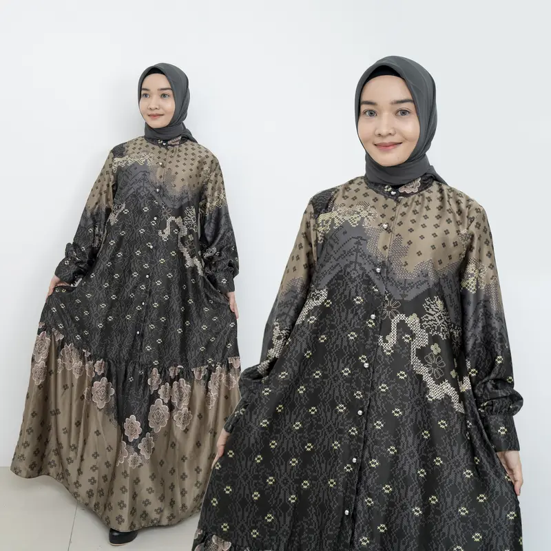 Warna Warni Brand Gamis Dewasa Nada - Koko Dewasa Nada - Couple Dress Dan Koko Baju Muslim Wanita Pasangan 1