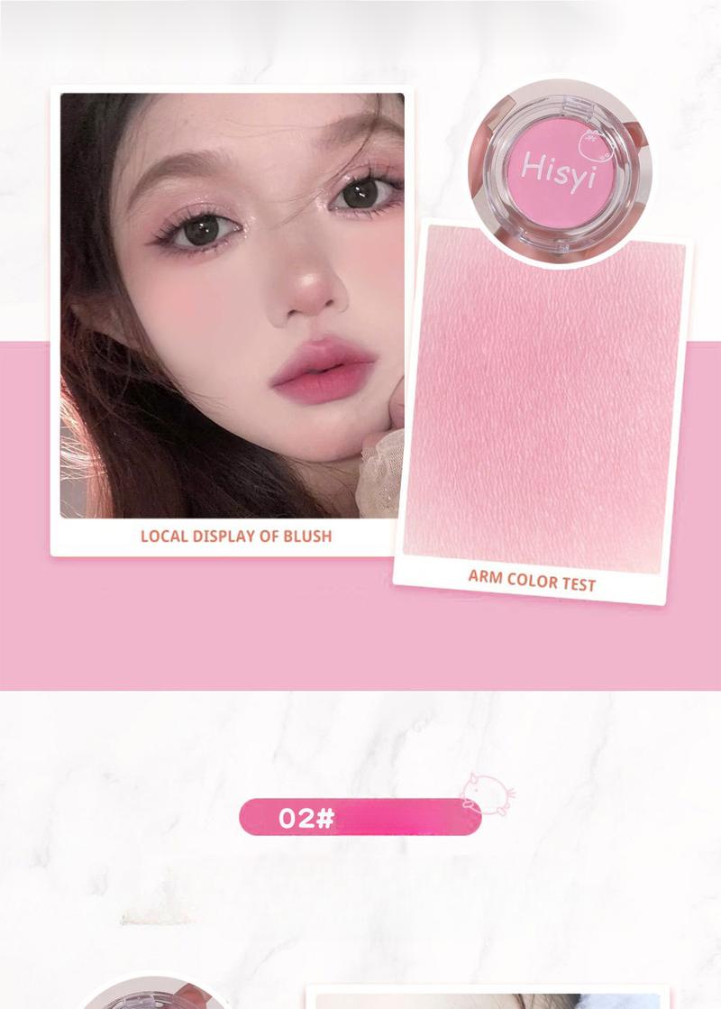 Product Introduction of Phấn Má Hồng Dạng Phấn, Cô Gái Mạnh Mẽ, Cỡ Nhỏ, Tiện Lợi, Trông Tự Nhiên, Trang Điểm Khỏa Thân, Lì, Làm Sáng, Trang Điểm Khuôn Mặt, Phấn Má Hồng, Phấn Má Hồng Đơn Sắc 4