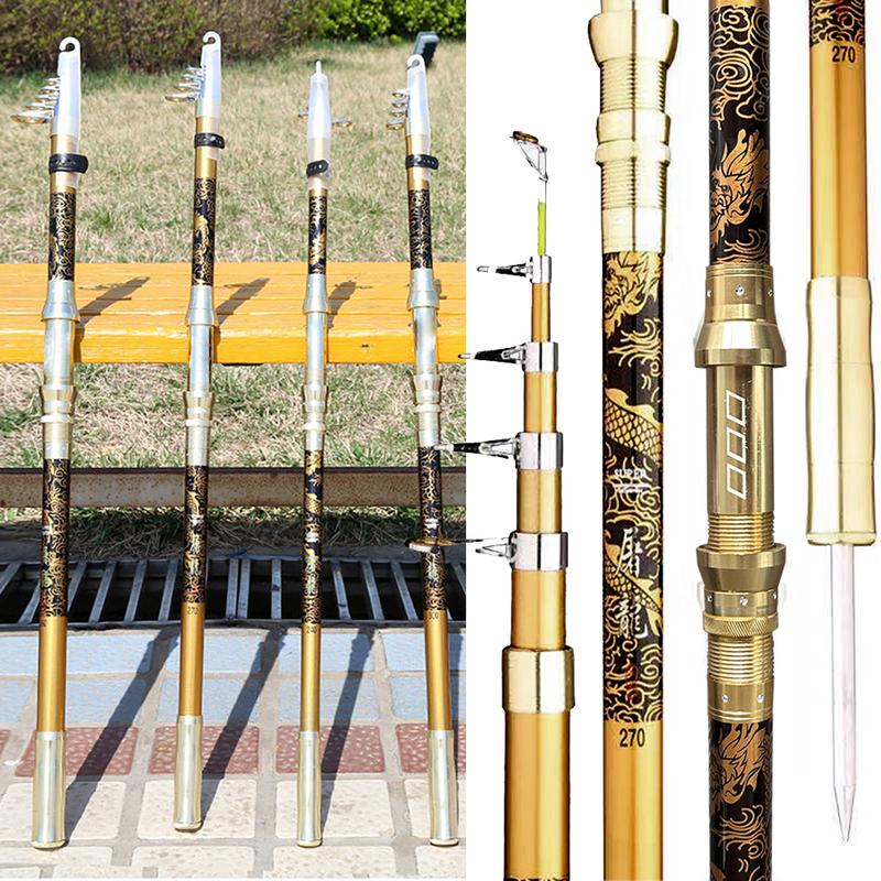 [COD]Spinning Telescopic Fishing Rods Super Hard Pole Surf Rod - TikTok ...