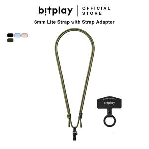 [Bitplay SG] - Lite Strap 6mm with Strap Adapter - Ultra-Lightweight and Adjustable Camera Strap for Compact Cameras