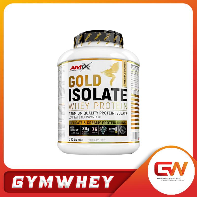 Amix Gold Isolate whey  protein isolate 5 Protein Sữa Hỗ Trợ Bổ Sung Protein Cho Người Luyện Tập 5Lbs 76 Lần Dùng