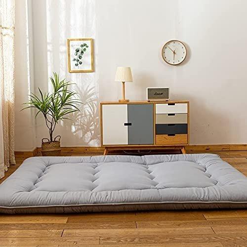 Nệm Topper Xám Xuất Nhật Ncool Kháng Khuẩn Thoáng Khí Mềm mượt Nhiều Kích Cỡ