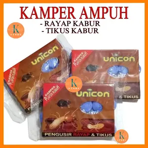 Kamper Ampuh Unicon Anti Rayap Tikus dan Serangga Unicon Champor kamper Original
