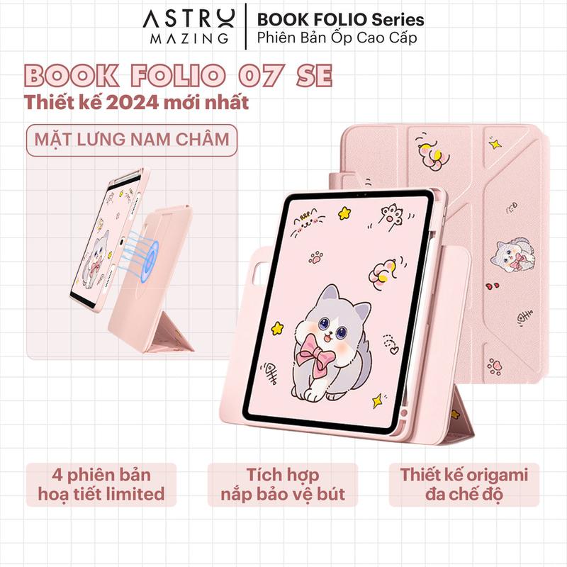 [Folio 07 SE] Bao da iPad Folio Origami AstroMazing Tháo rời - Ốp cho iPad Pro Air 4 5 6 Pro 11 Phụ Kiện iPad