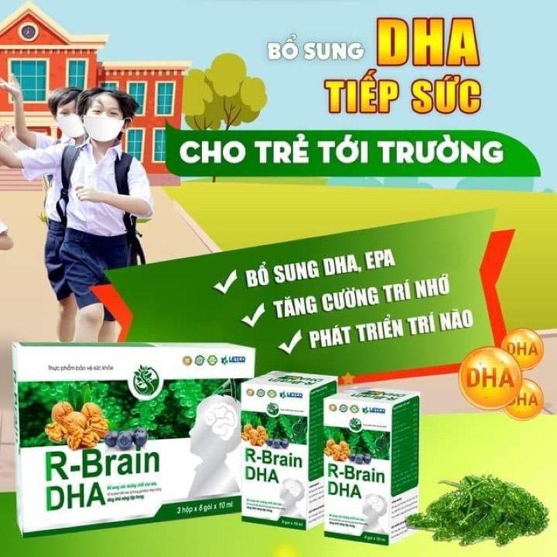 Bổ Não Trẻ Em R-Brain DHA [24gói] -Tăng Cường Trí Thông Minh, Trí Nhớ Và Khả Năng Tập Trung Cho Bé 2
