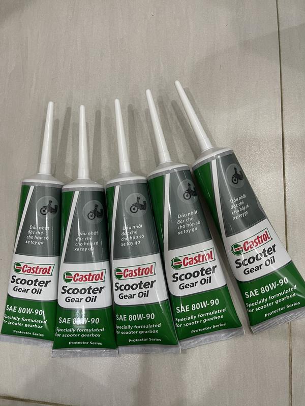 COMBO 5 CHAI NHỚT LÁP (DẦU HỘP SỐ) CASTROL SAE 80W90 1