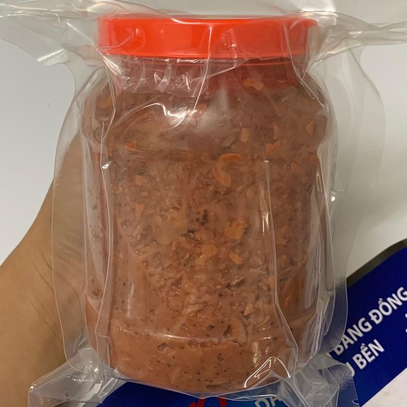 Mắm tôm chua : 90 k / kg . dùng rang thịt, xào trứng