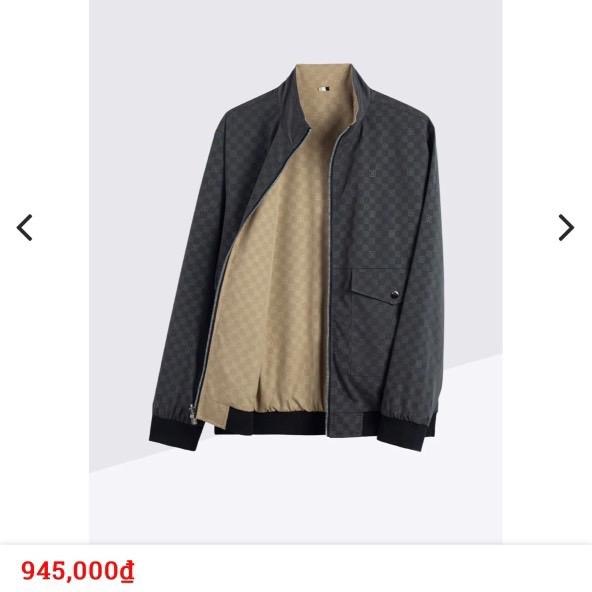 Áo khoác gió BiLuxury mặc được 2 mặt cho Nam - Jacket Menswear Nhung