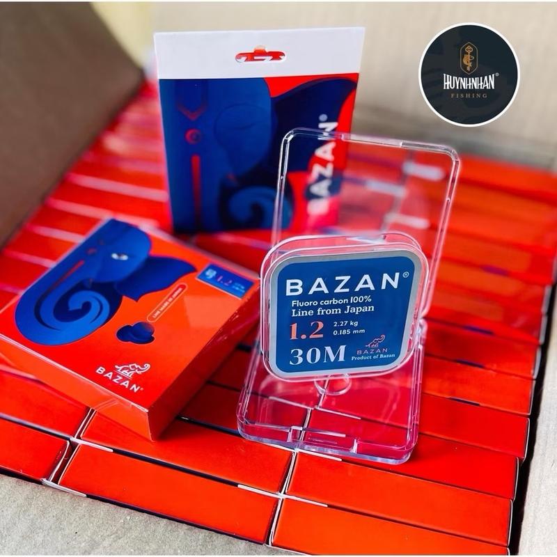   Chính Hãng  Cước Thẻo Bazan FluoroCarbon - Đi Câu Bắt Cá Fishing 