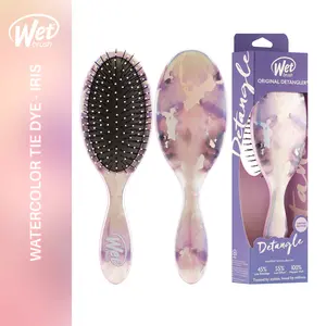 The Wet Brush Watercolor Tie Dye Iris - Sisir Anti Kusut Mengurangi Rontok