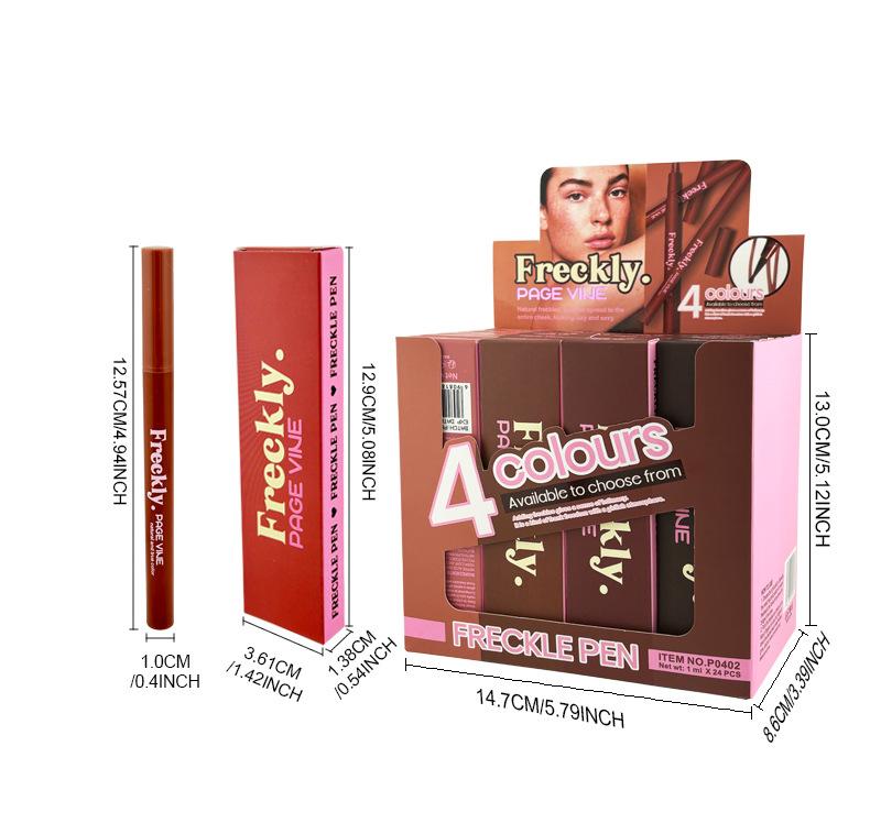 Product Introduction of Trendy Natural Concealer Pen, Long-lasting Makeup Spot Fading Pen for Freckles 7