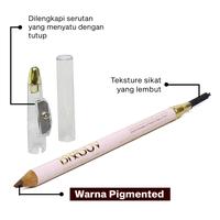 Gambar BRASOV Pensil Alis Type A 3In1 BPOM COMBO 12 Pcs Eyebrow Pencil Dengan Sikat Dan Peraut CMB12-XX-CT - Hitam dari BRASOV Indonesia Kota Administrasi Jakarta Barat 4 Tokopedia