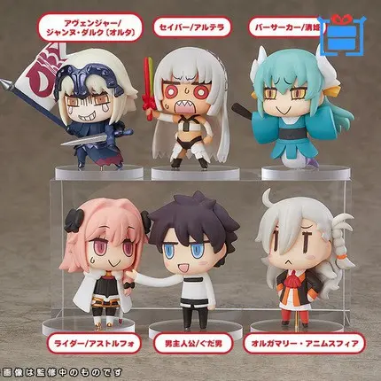 Mô hình Hành Động Saber, Lệnh lớn số phận GSC Q FGO Manga, chất liệu PVC