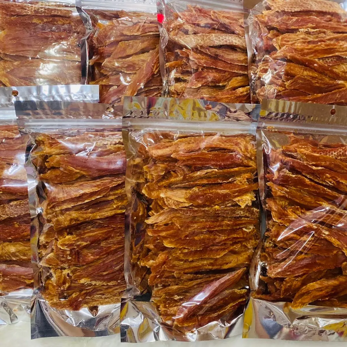 Thịt Gà Sấy Miếng Cho Chó Mèo