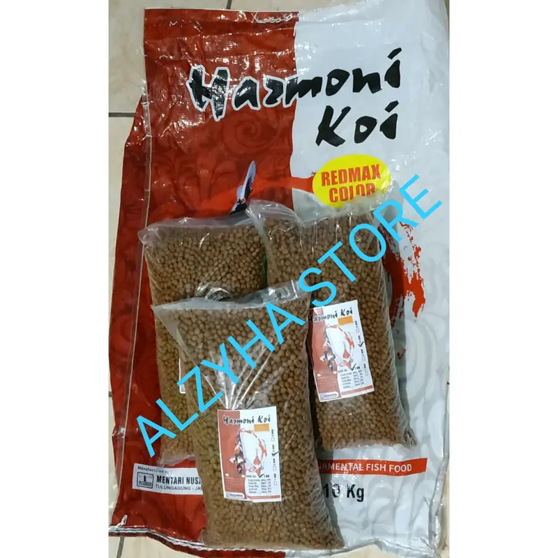 (1KG) HARMONI KOI REPACKING GROWTH & RED MAX 5