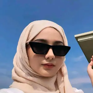 【TERSEDIA & COD】Kacamata Hitam Wanita Korean Fashion Kacamata Gaya Wanita Terbaru lensa eyewear sunglasses