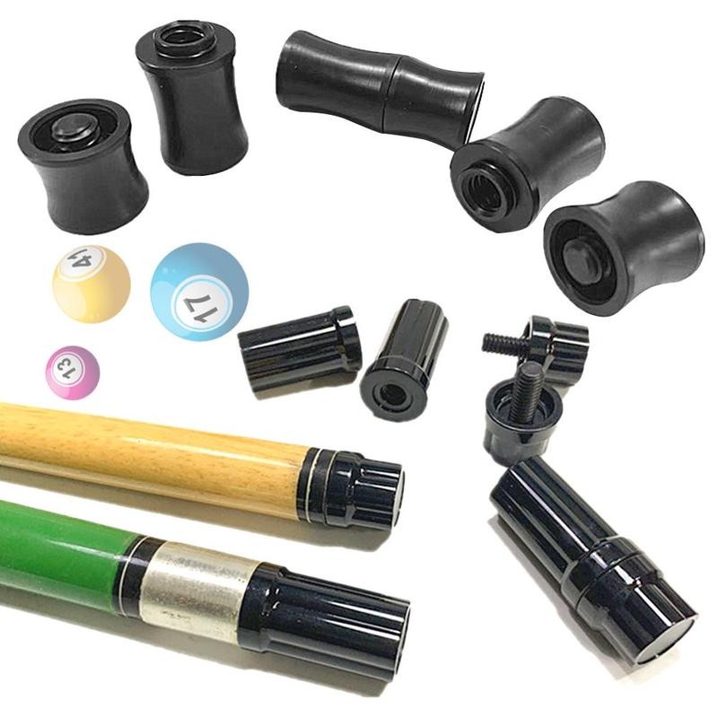 Product Introduction of 1Pcs Durable Billiard Extension Replacement Billiard Cue Joint Protector Bottom Cover Pool Snooker Accessory Back Plug Screw Block Butt Rubber Bottom Bumper Protector for MEZZ/Predator Billiard Pool Cue 17