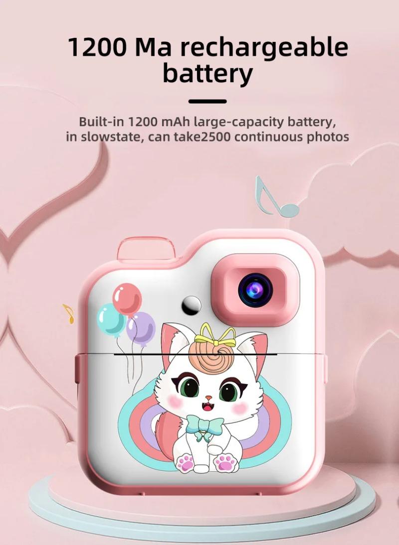 Product Introduction of Mini Instant Print Camera HD for Kids with Portable Digital Photography for Travel and Parties 12