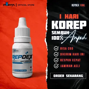 REPDEX 10ml - OBAT Ayam KURAP KOREP JAMUR KULIT semua Jenis Ayam Unggas Mengobati Bakteri dan Jamur untuk Kulit Luar