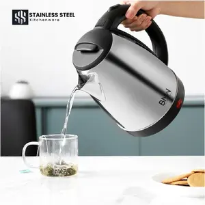 SS - Teko Air Minum Teko Kettle Electric Kapasitas 2L Teko Listrik Stainless Steel Pemanas Air Kettle Besar