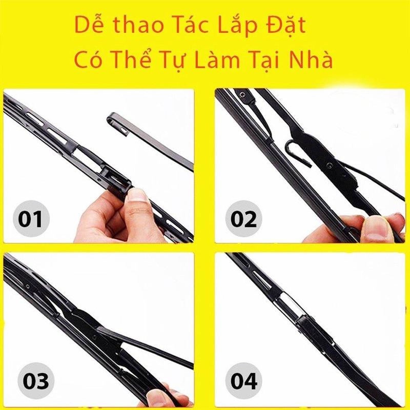 Product Introduction of [TSG]- Gạt Mưa Ô Tô Khung sắt lưỡi silicon, Dùng Các xe CHEVROLET Colorado 04-12, Spark, Cruze, Captiva, Aveo, Orlando 36