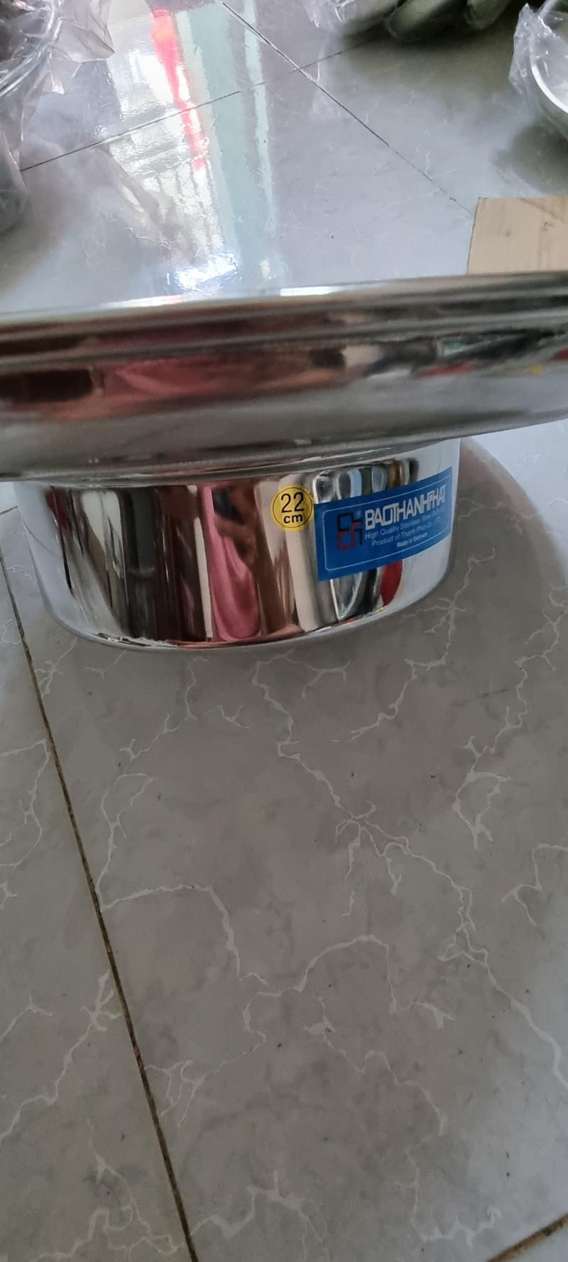 Product Introduction of Nồi lẩu sống 8zem dày nặng vành 44cm inox cao cấp nồi lẩu nón 11