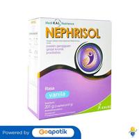 Gambar NEPHRISOL RASA VANILA 67 GRAM BOX 3 SACHET dari Apotek Asia Palembang by GoApotik Kota Palembang 1 Tokopedia