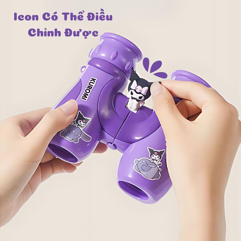 Đồ Chơi Ống Nhòm Tầm Nhìn Xa Hình Kuromi , Melody Dễ Thương - Kính Nhòm Bảo Vệ Mắt, Nhỏ Gọn Tiện Lợi Cho Bé Dễ Mang Theo 2