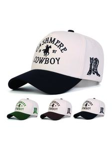 Gorra de Béisbol con Bordado de Letras, Sombrero Casual para Deportes al Aire Libre para Hombres y Mujeres, Gorra Ajustable con Protección Solar para Uso Diario