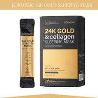 Gambar Kormesic 24K Gold and Collagen Sleeping Mask 4mlx20pcs/Masker Wajah - 24K Sleep Mask, Kormesic dari Tokoserba serbu Kota Administrasi Jakarta Barat 1 Tokopedia