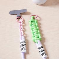 Gambar Ataru Lanyard Color Block Strap - Ungu/Hijau Tali Leher Name Tag Id Card Kartu Akses Gantungan Tanda Pengenal Tali Gantungan Hp dari Ataru_NEW Kota Administrasi Jakarta Barat 2 Tokopedia