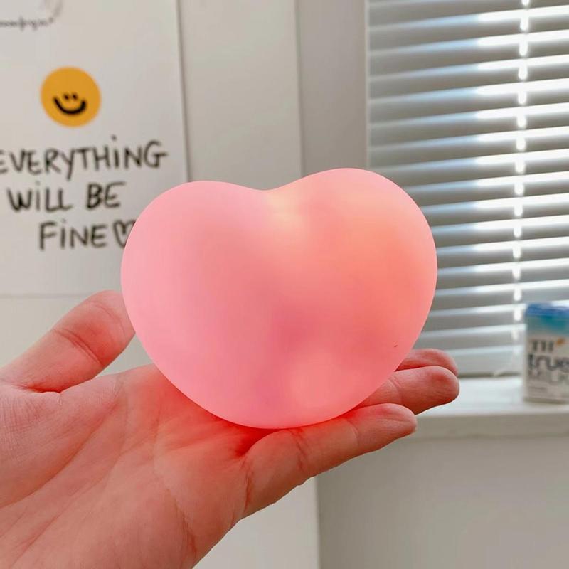 Night Light, Love Design Desktop Atmosphere Light, Creative Atmosphere Light, Suitable For Valentine'S Day Gifts, Photography Props Toys 2