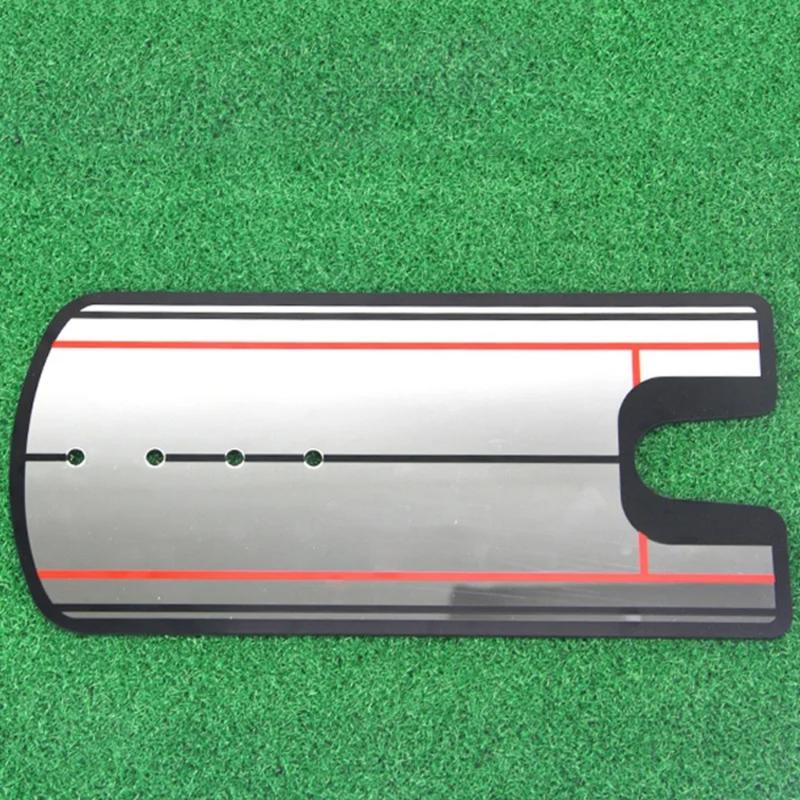 Product Introduction of Golf Putting Practice Mirror Swing Auxiliary Trainer Posture Correction Putter Training Mirror 4