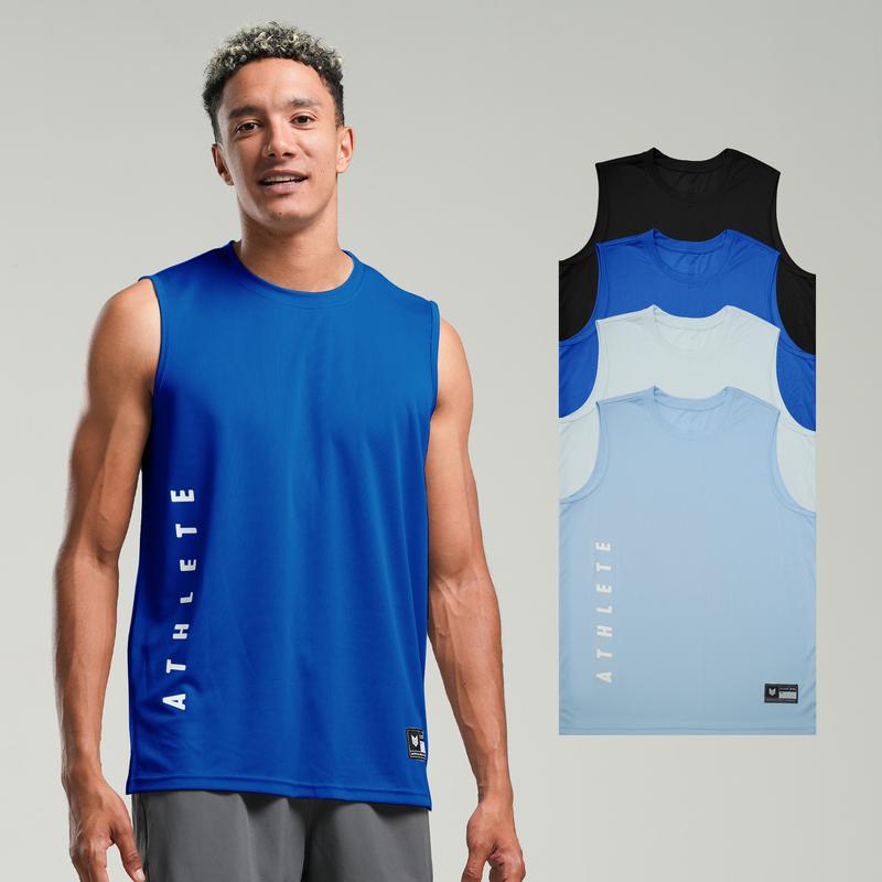Áo thể thao ba lỗ Redikick Athletic Club Tank Top co giãn thoáng mát Chơi Bóng Rổ, Pickle ball, Tennis, Bóng Đá, Chạy Bộ, Tập Gym, Sport Nam