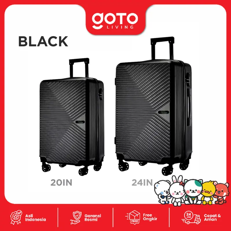 Goto [COD] Ranger Koper Cabin Suitcase Roda Bagasi Hardcase Kabin Waterproof 7