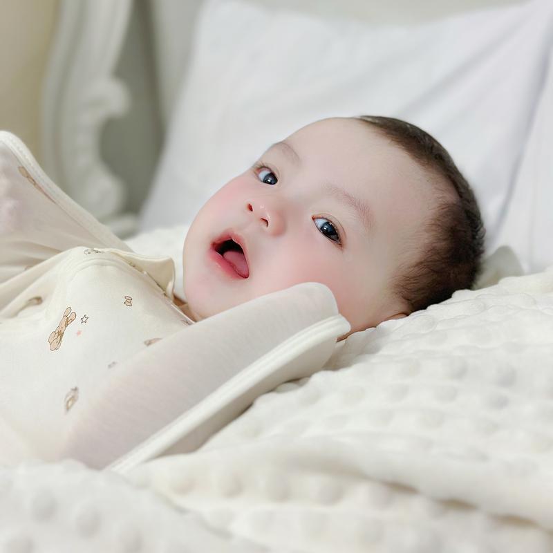 [HÀNG MẪU] Nhộng Chũn Sợi Tự Nhiên Lành Tính Giúp Ngủ Ngon Cho Bé 0-12 Tháng