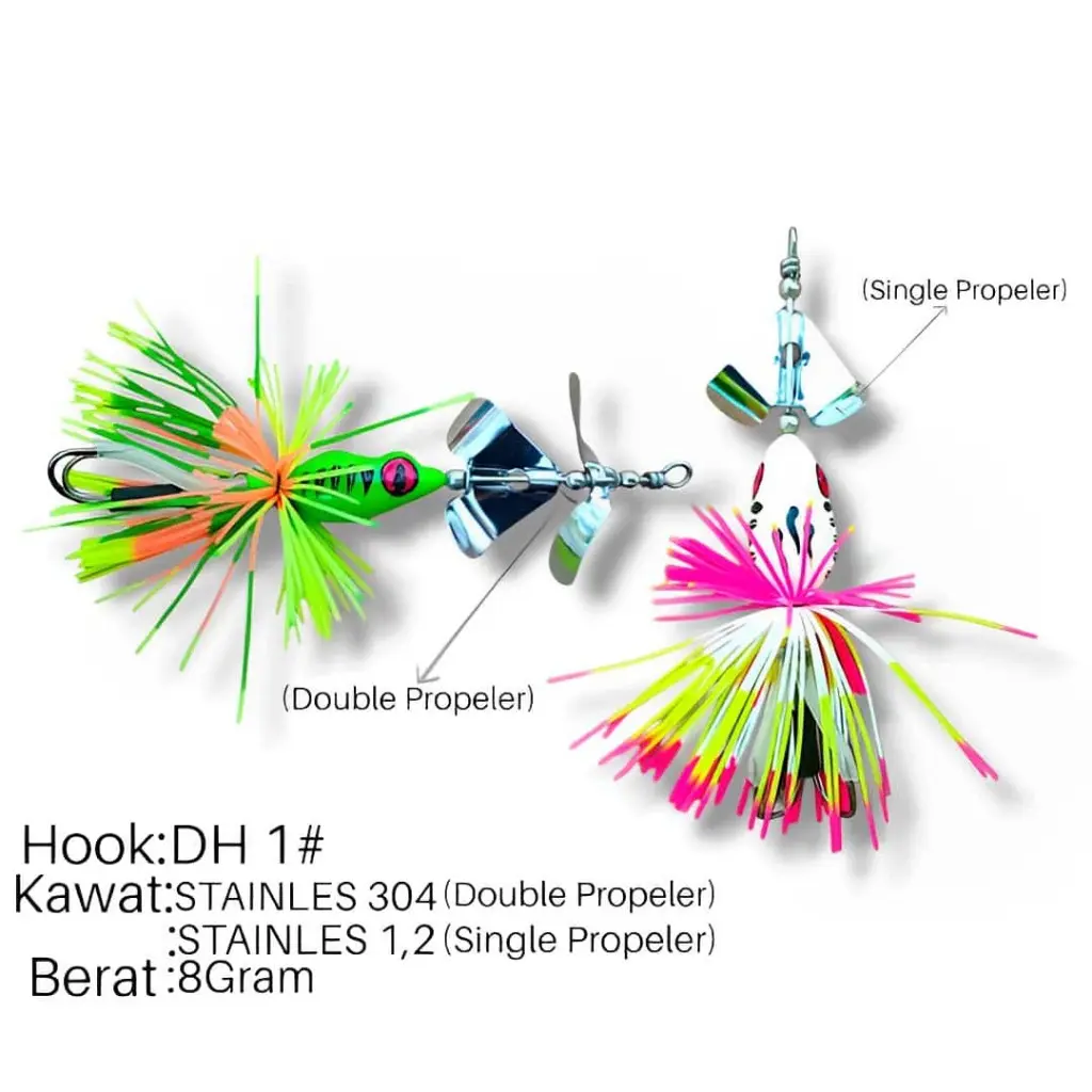 SLATER SUPER MINI BERAT 8GRAM Umpan Gabus